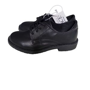 NWT Boys Dressy Black Shoes Size 11
